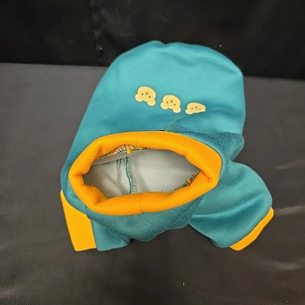 Size Small Dog Apparel Vest Green & Yellow With Bears